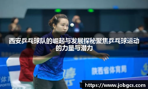 西安乒乓球队的崛起与发展探秘聚焦乒乓球运动的力量与潜力